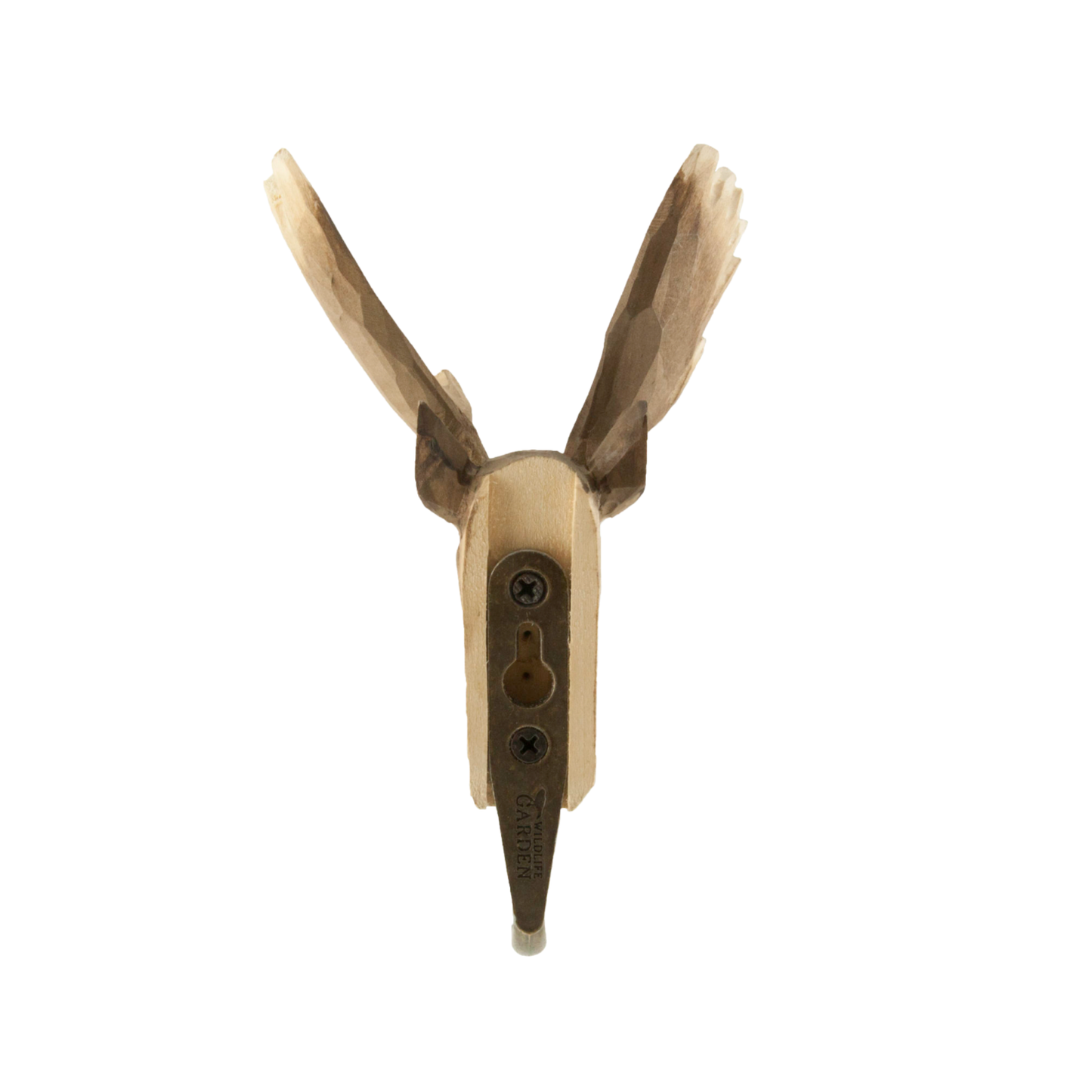 Wildlife Garden Wall Hook Moose back view out of packaging 