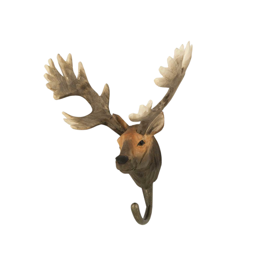 Wildlife Garden Wall Hook Red Deer out of packaging 