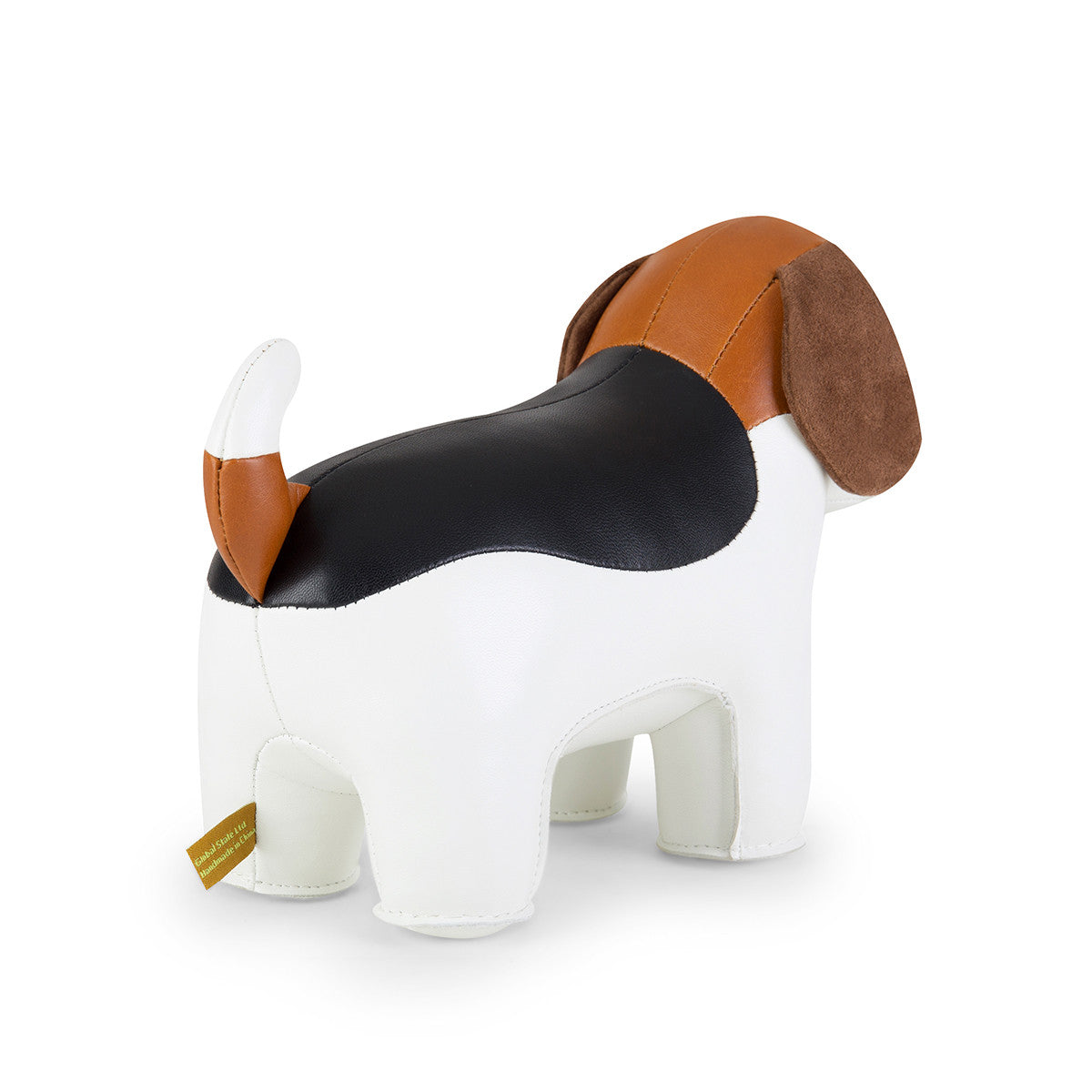 Zuny's Bookend Classic Beagle Tan shown from back