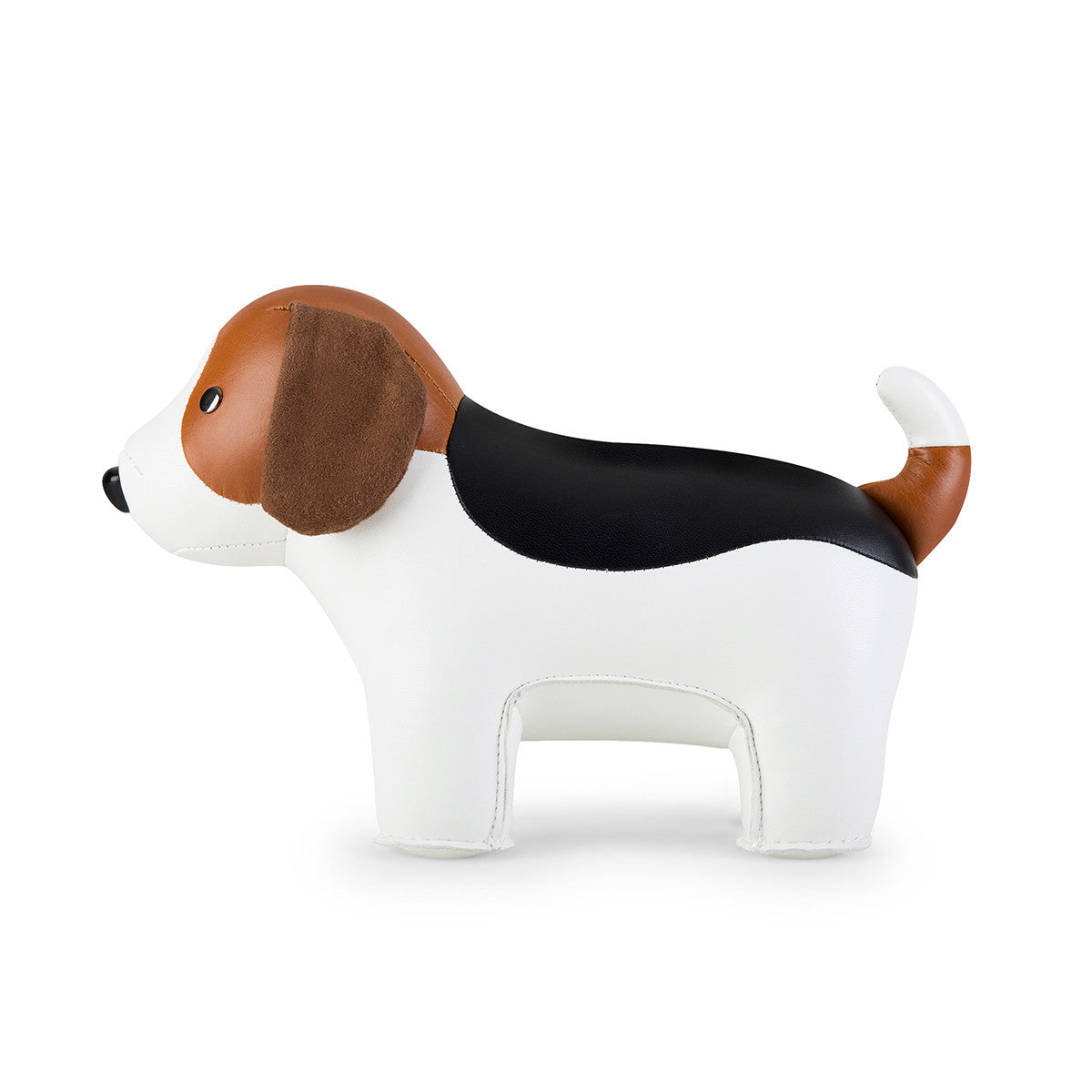 Zuny's Bookend Classic Beagle Tan shown in profile.