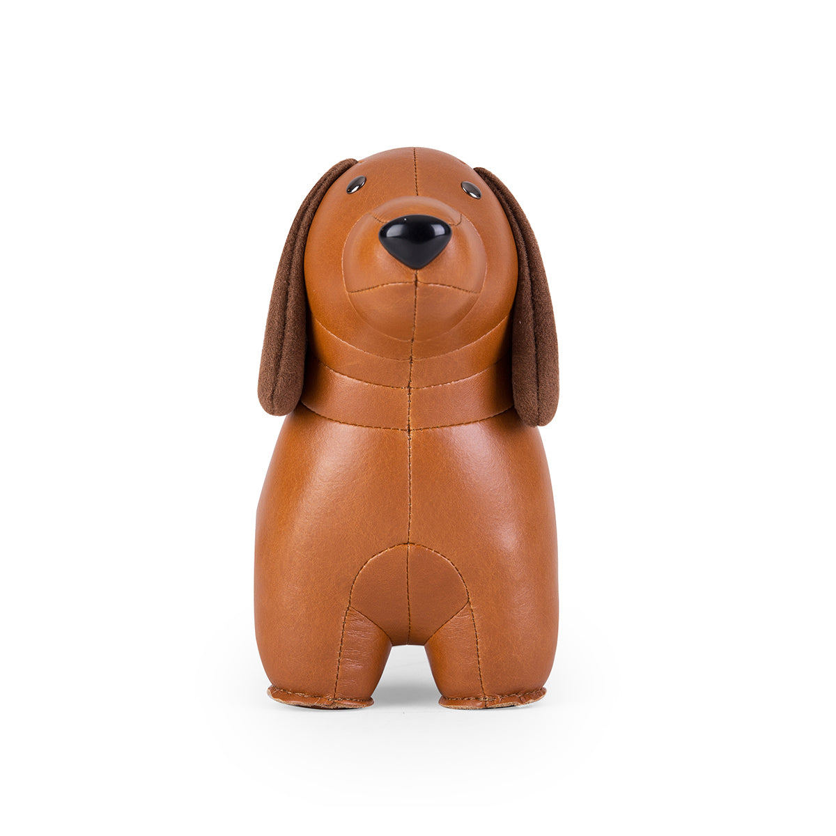 Zuny's Bookend Classic Dachshund Tan shown from front