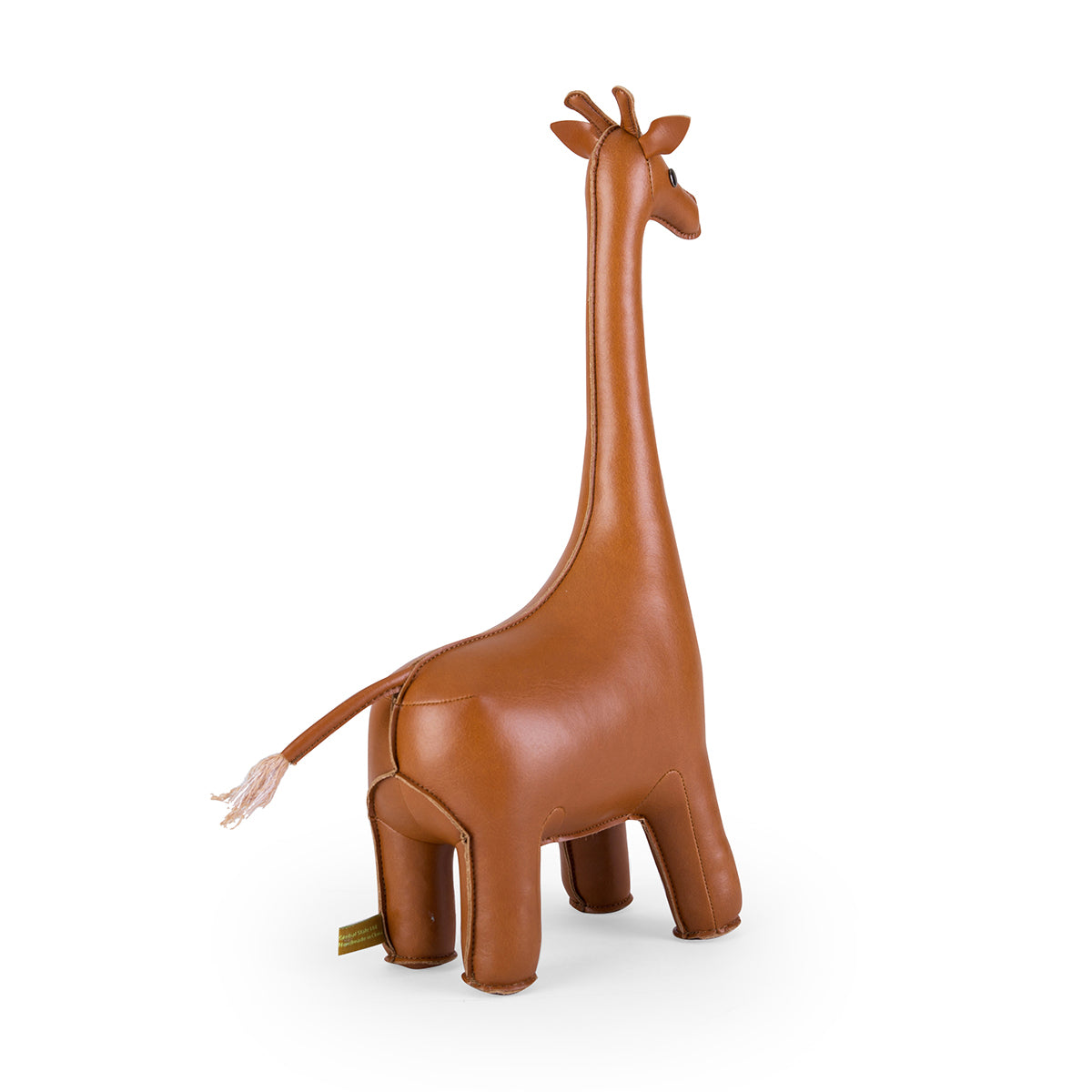 Zuny's Bookend Classic Giraffe Tan shown from back