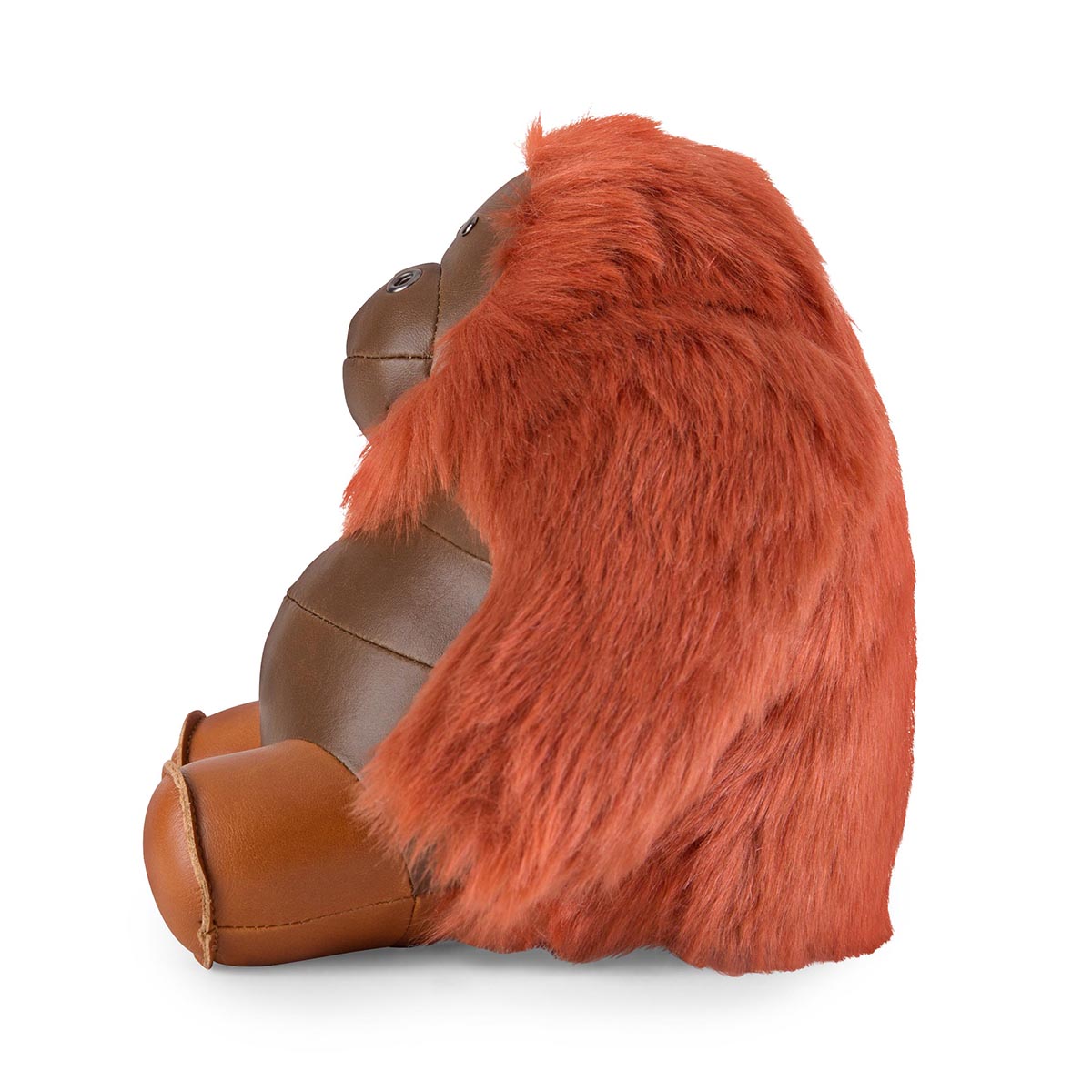 Zuny's Bookend Classic Orangutan Tan shown in profile.