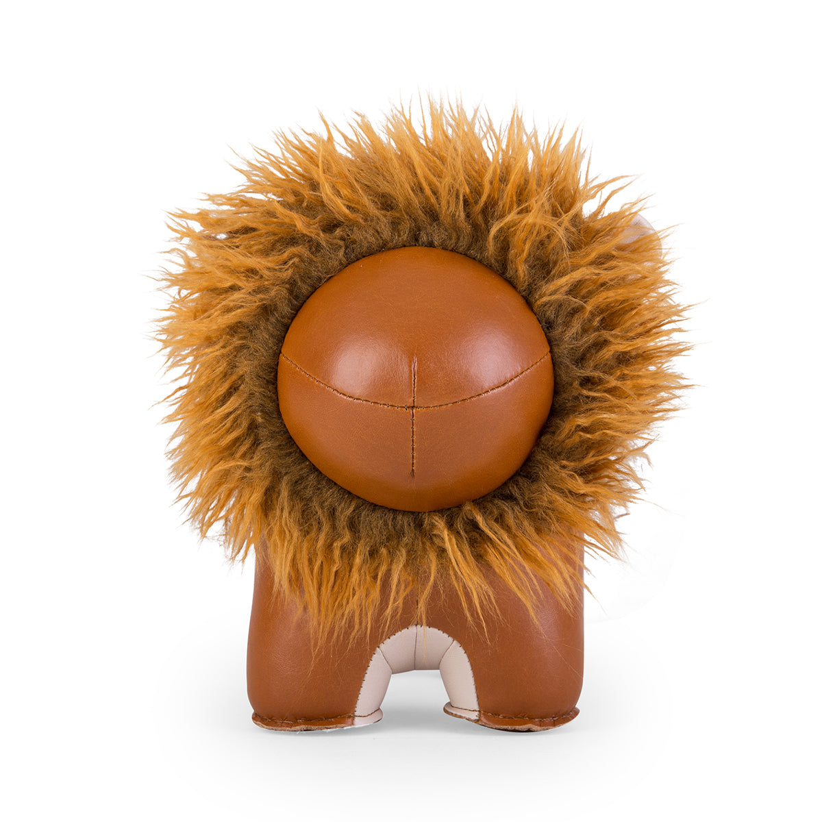 Zuny's Bookend Classic Lion Tan shown from front