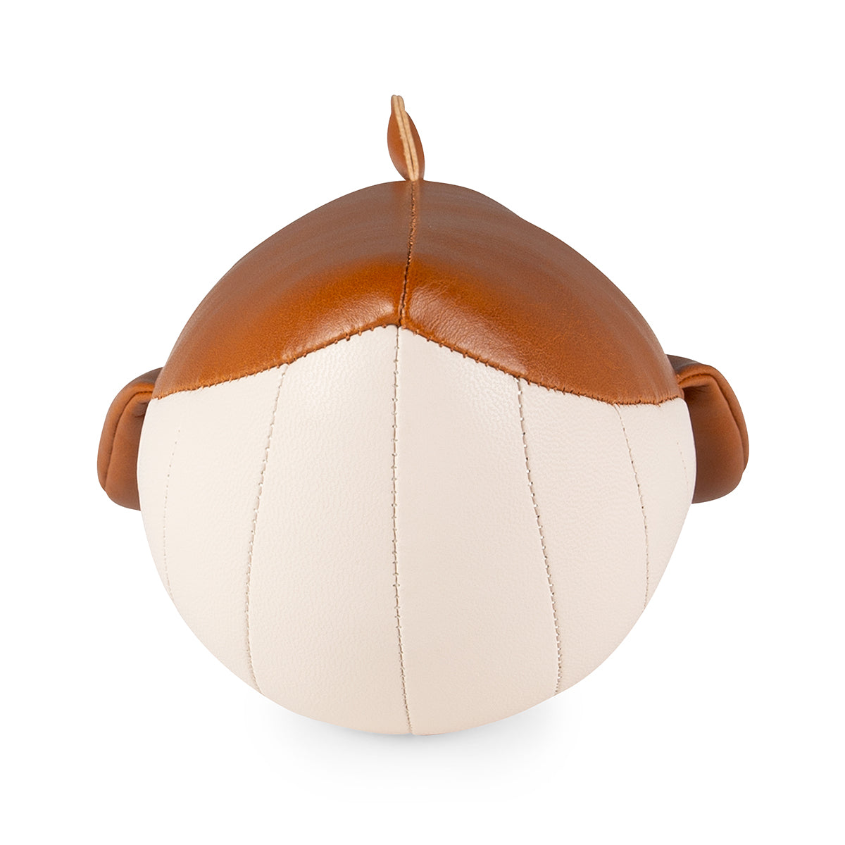 Zuny's Bookend Classic Whale Wave Tan shown from front