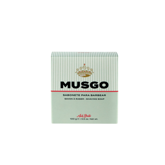 Ach Brito Musgo shaving soap 100g in packaging box front view