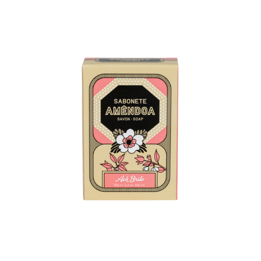 Ach Brito specialty soap almond 90g front view