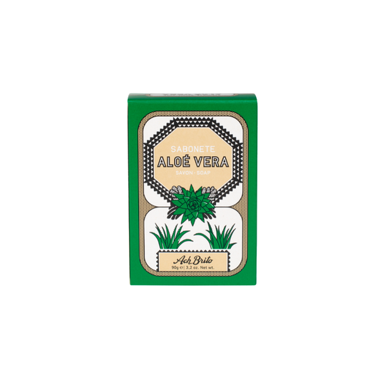 Ach Brito speciality soap aloe vera 90g front view packaging