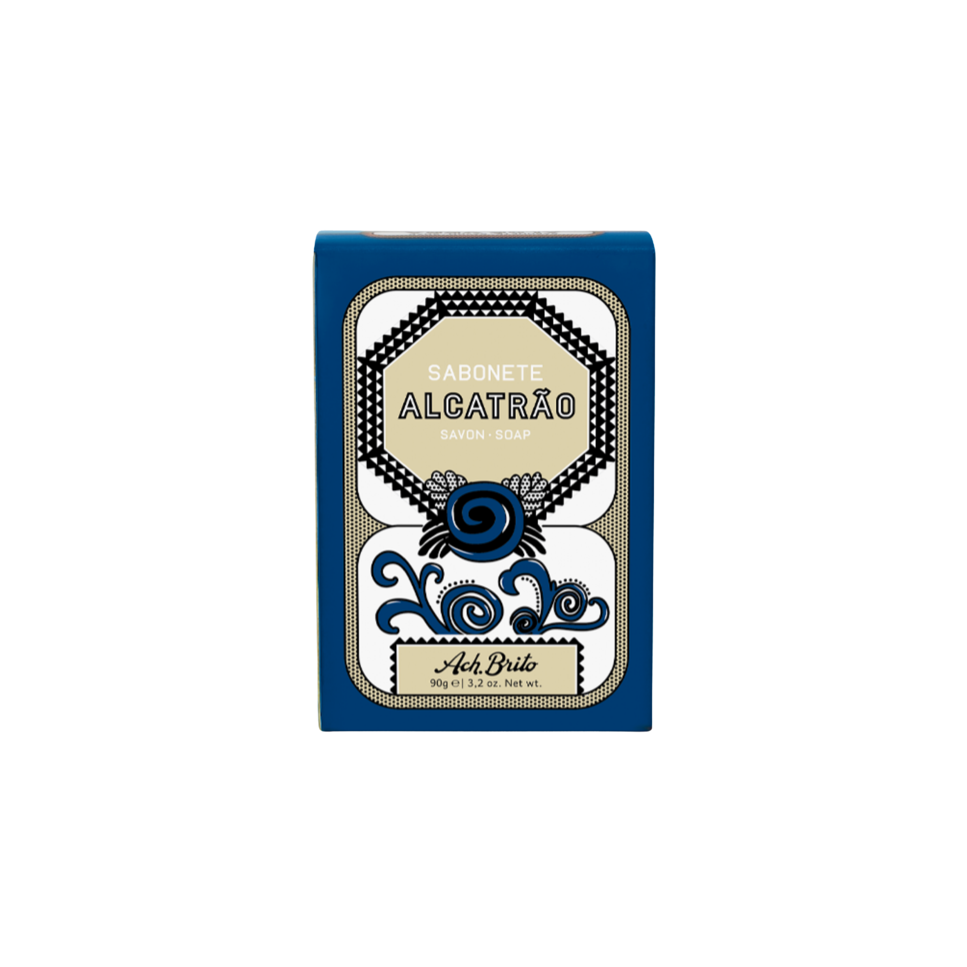 Ach Brito speciality soap tar 90g front view packaging