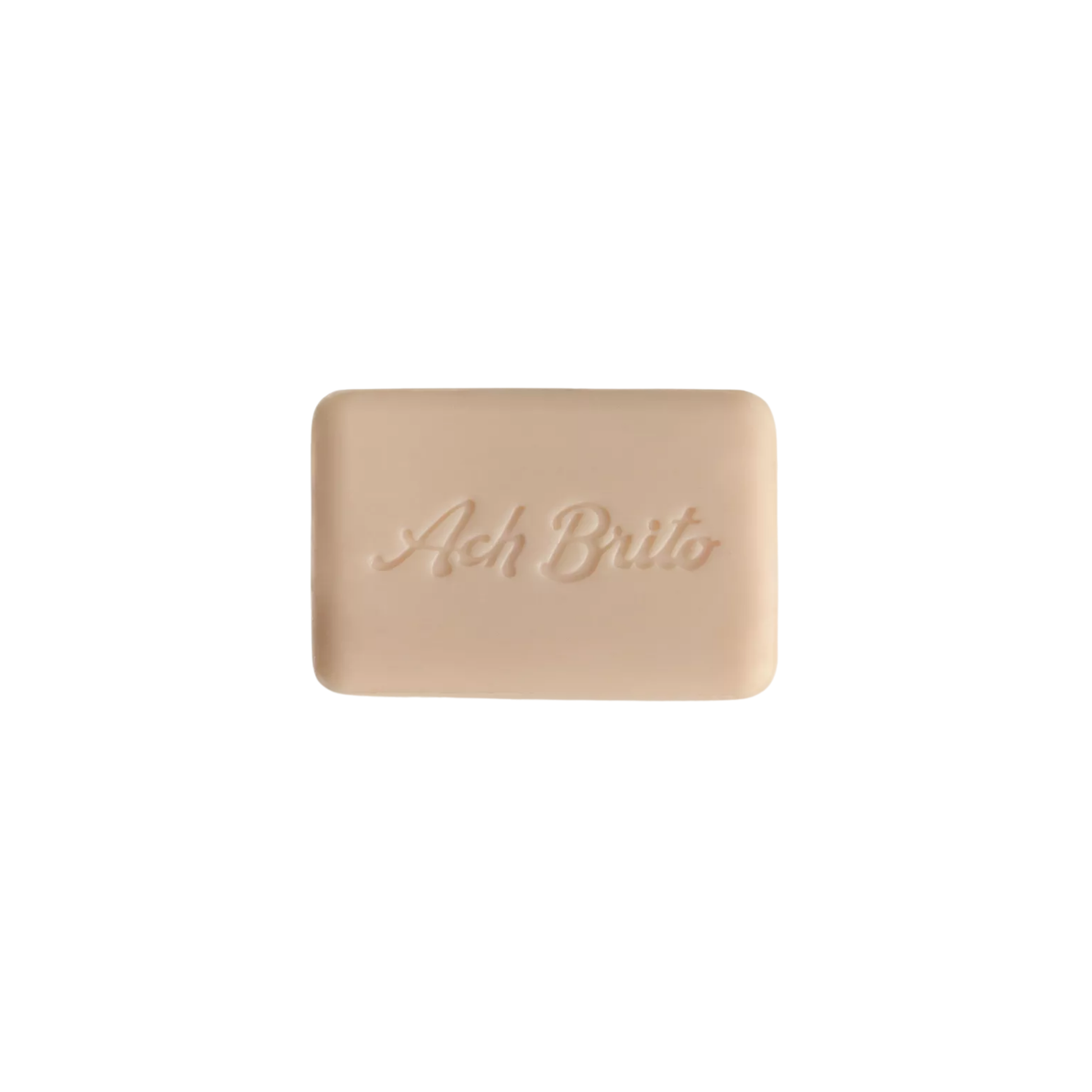 Ach Brito vegetable soap coconut 160g front view unpackaged