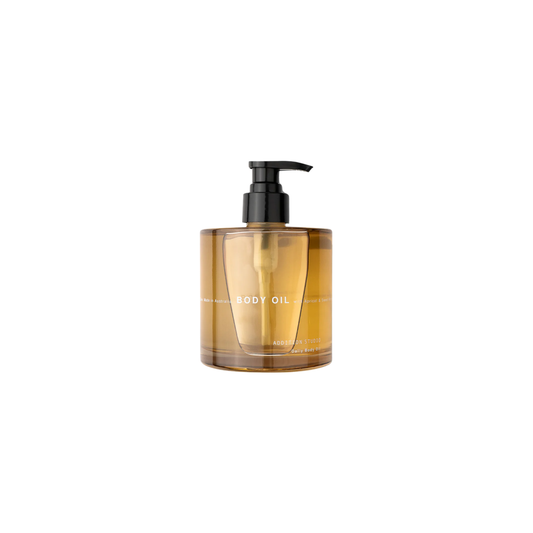 Addition Studios body oil front view