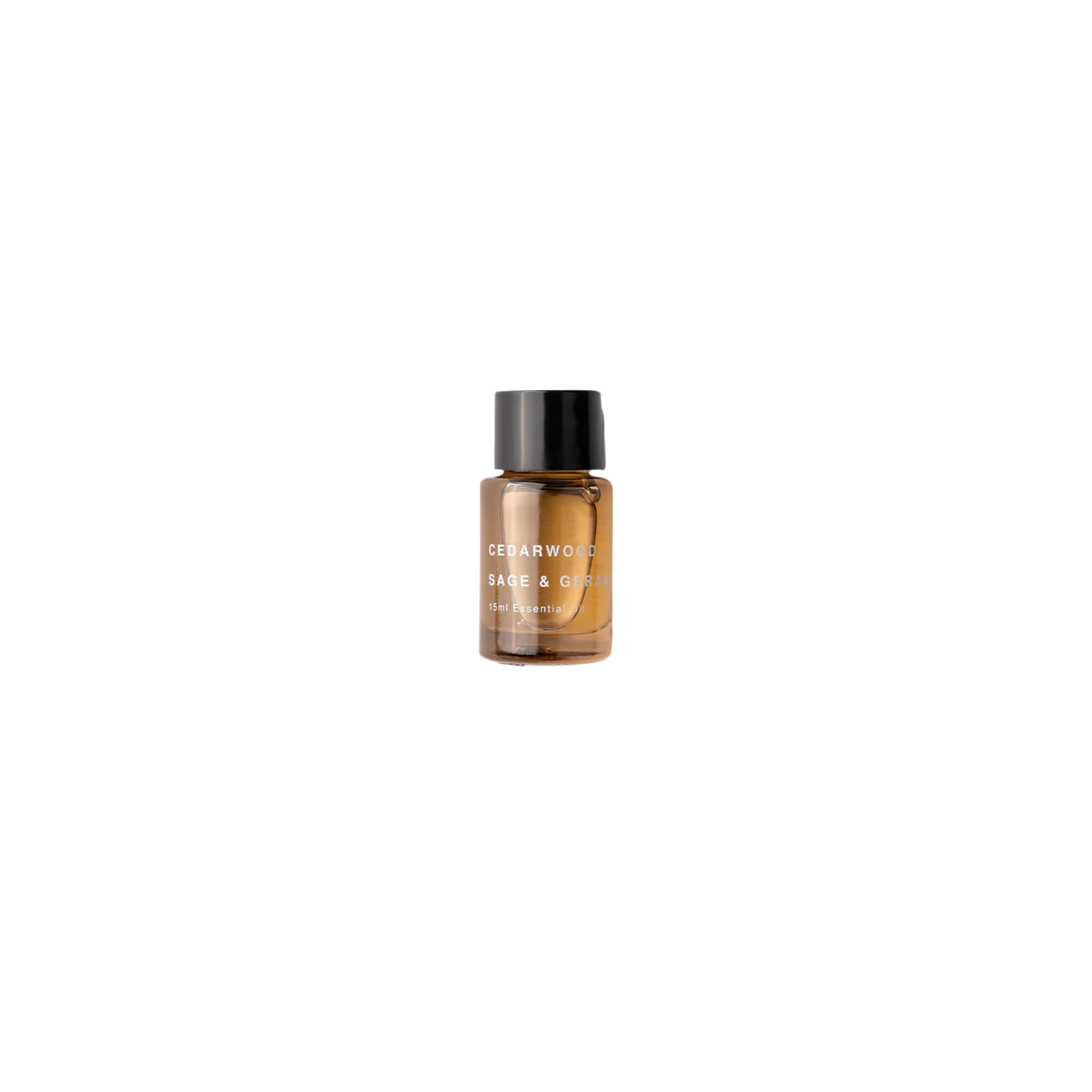 Addition Studios cedarwood sage geranium essential oil out of packaging