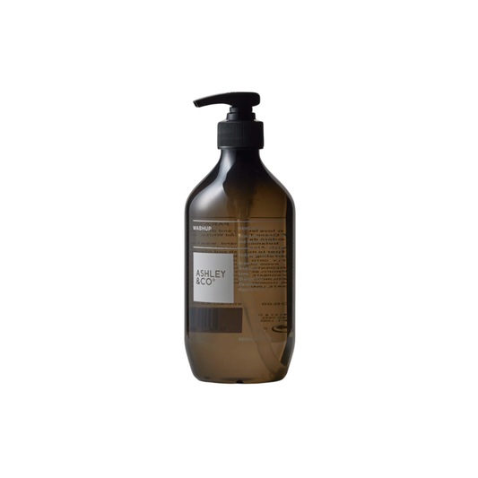 Ashley & Co botanical hand wash front view of bottle