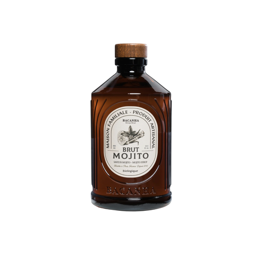 Front view of bacahna sirop mojito 400ml