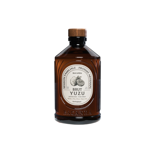 Front view of bacahna sirop yuzu 400ml