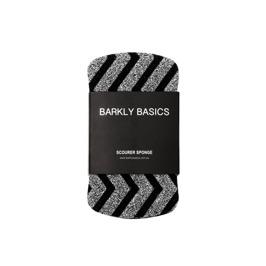 Barkly Basics scourer sponge chevron in packaging front view