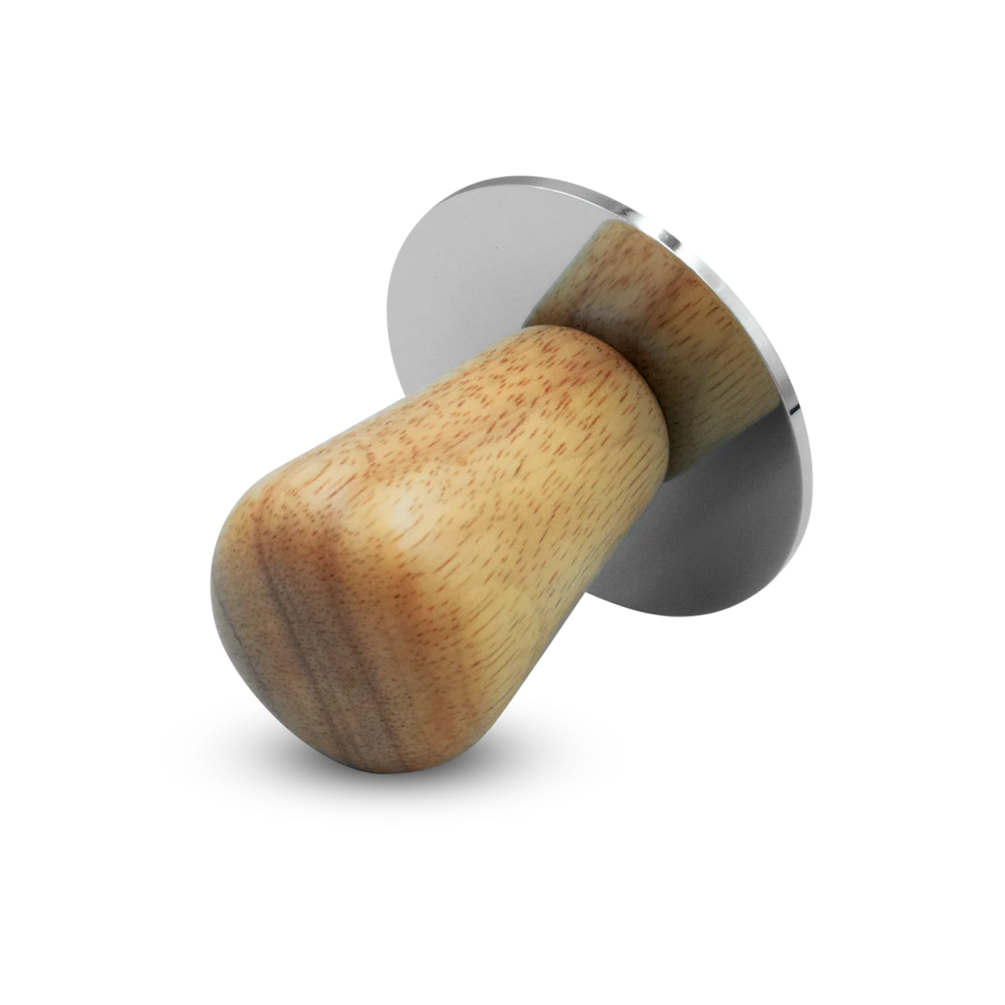 Bellman tamper, silver, designed for CX25P Stovetop Espresso & Steamer, 70 mm diameter with central hole fitting the brew shaft for a perfect fit in the filter basket.