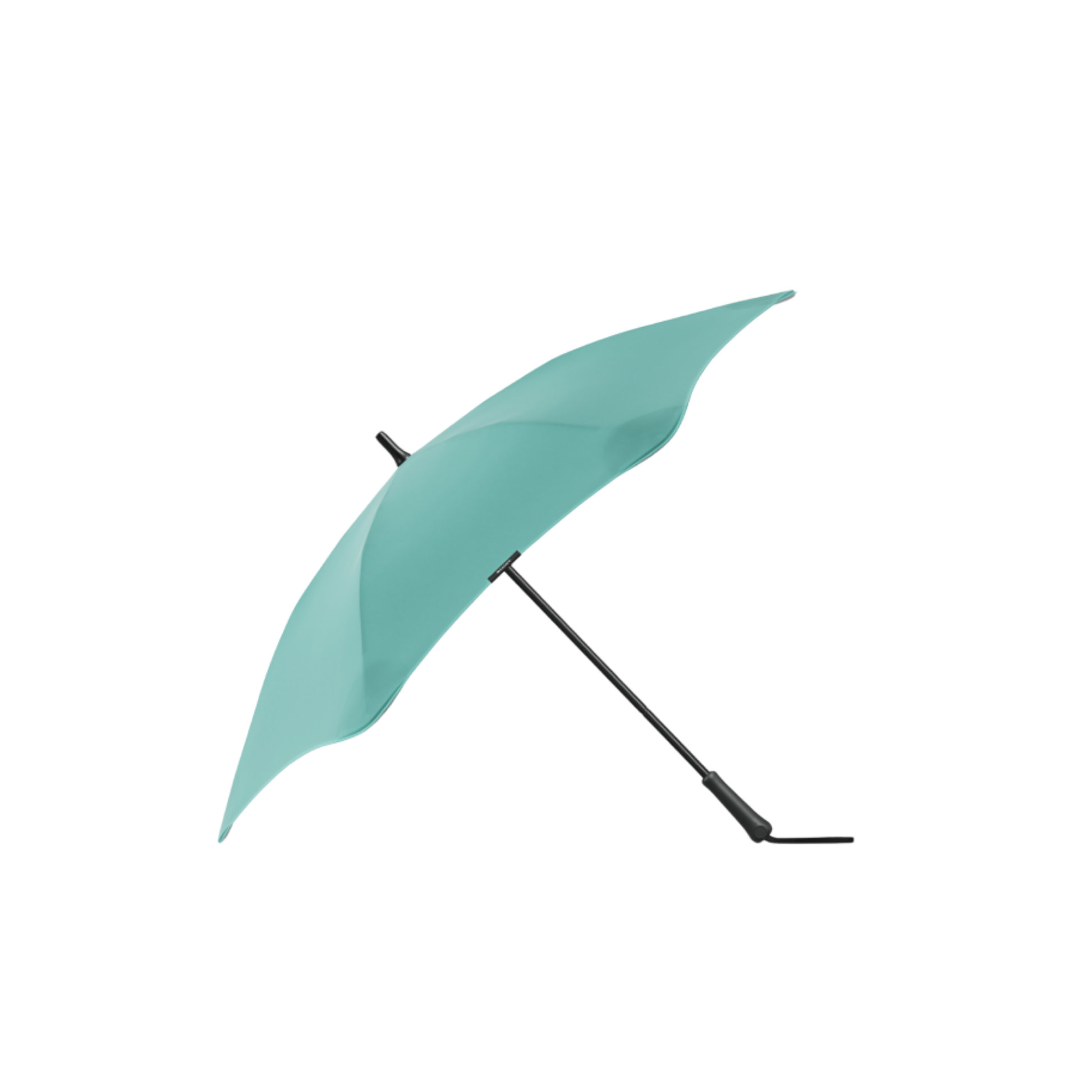 Blunt mint classic umbrella open side view showing handle