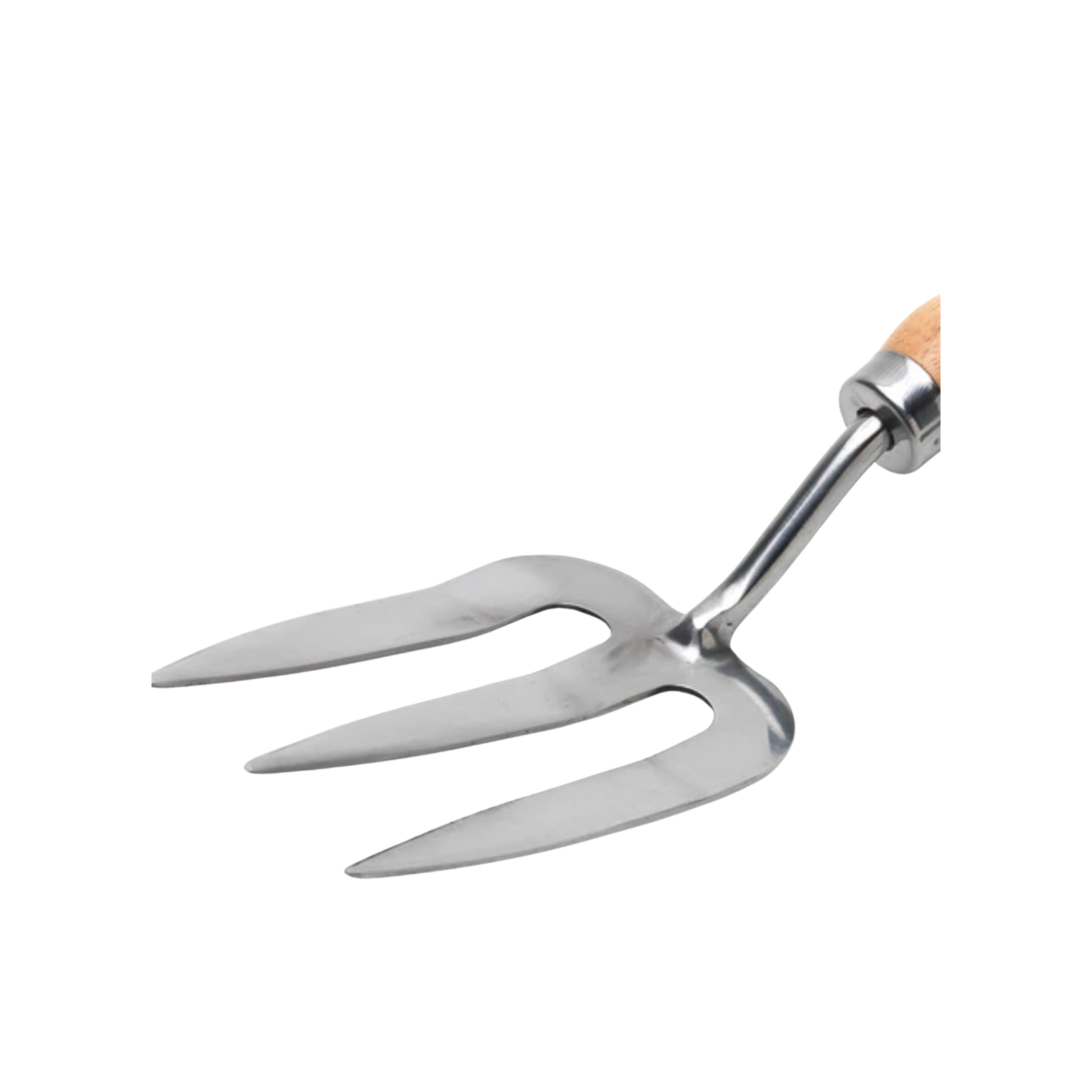 Close up of Burgon & Ball hand fork blades