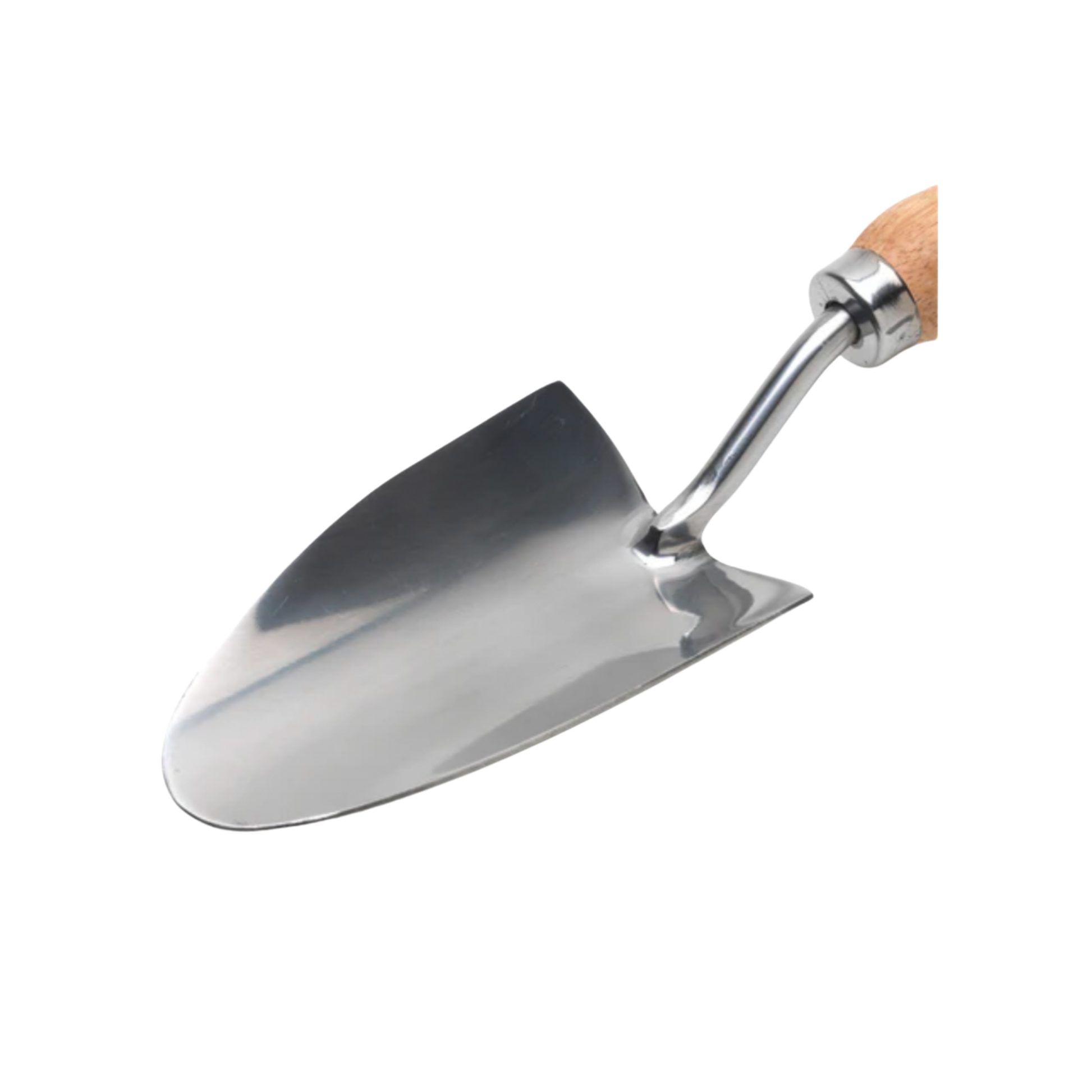 Close up of Burgon & Ball hand trowel