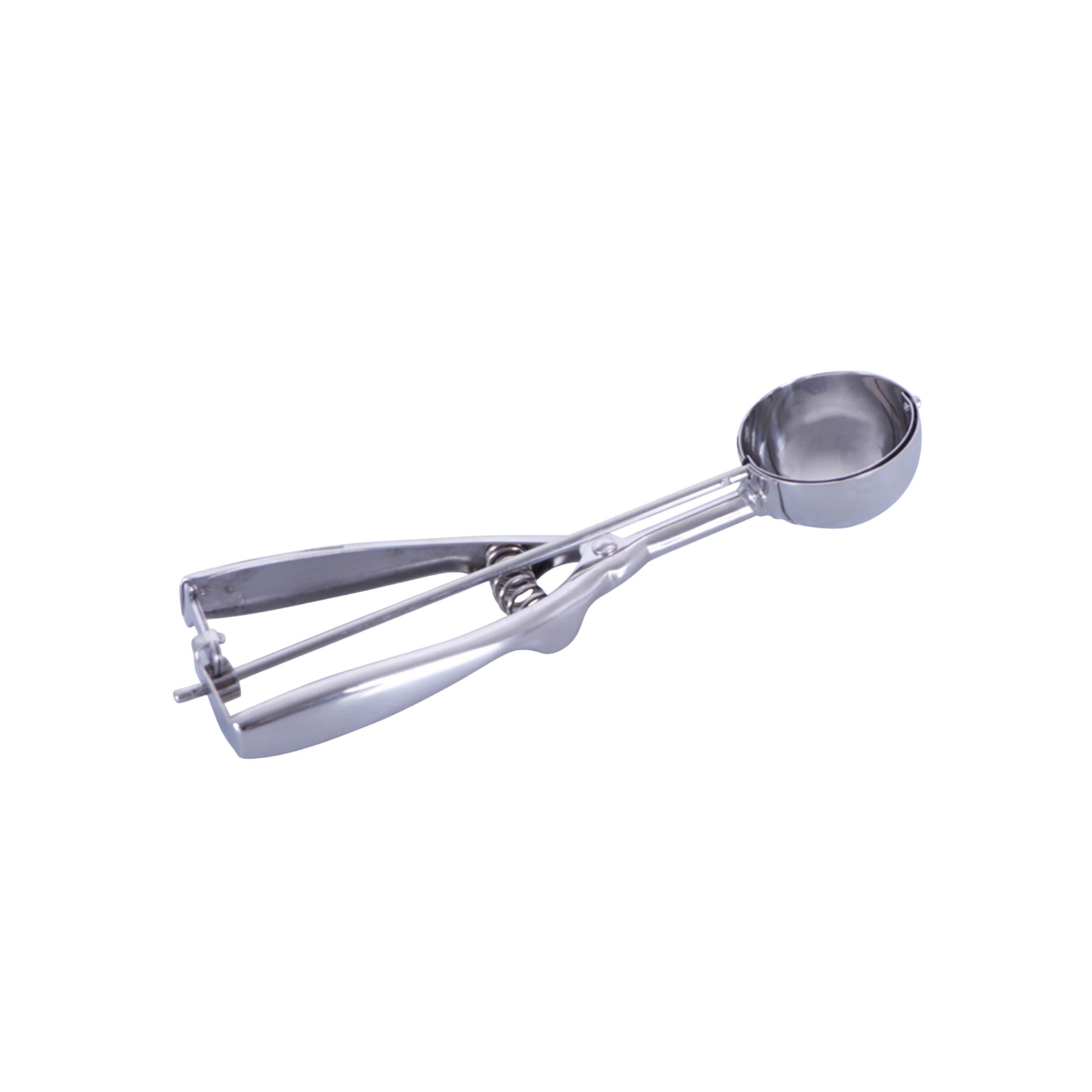 Mechanical ice cream scoop 60mm front angled view