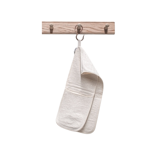 Hanging Fathom Oven Mitts Heat Resistant with 70cm length, full-length arm coverage for deeper ovens and larger roasting trays