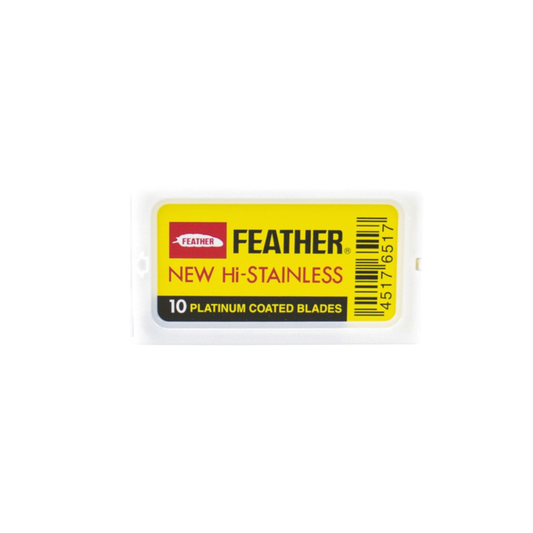 Razor Blades (pack of 10) Feather packaging