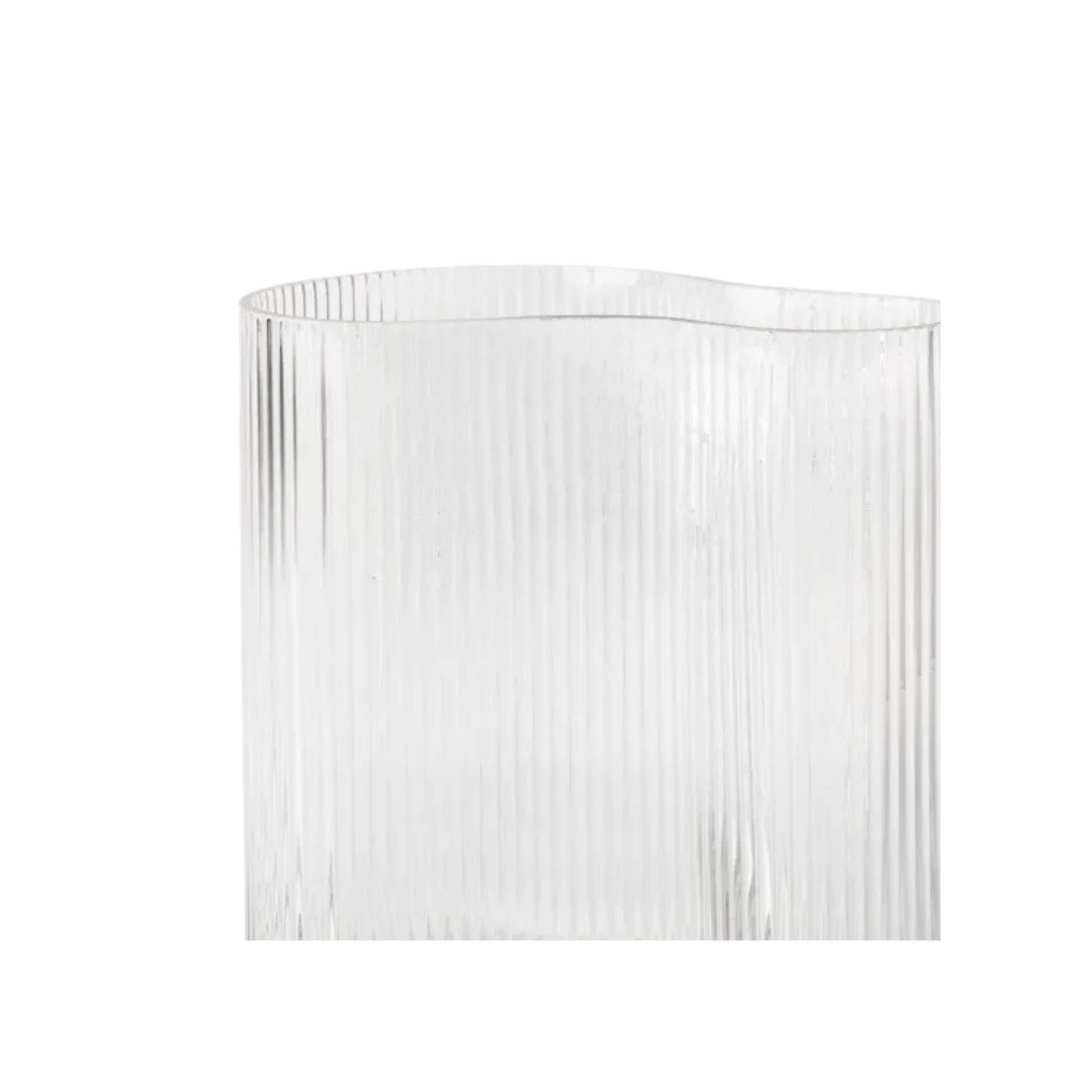 Floral Interiors Ripple curve vase close up