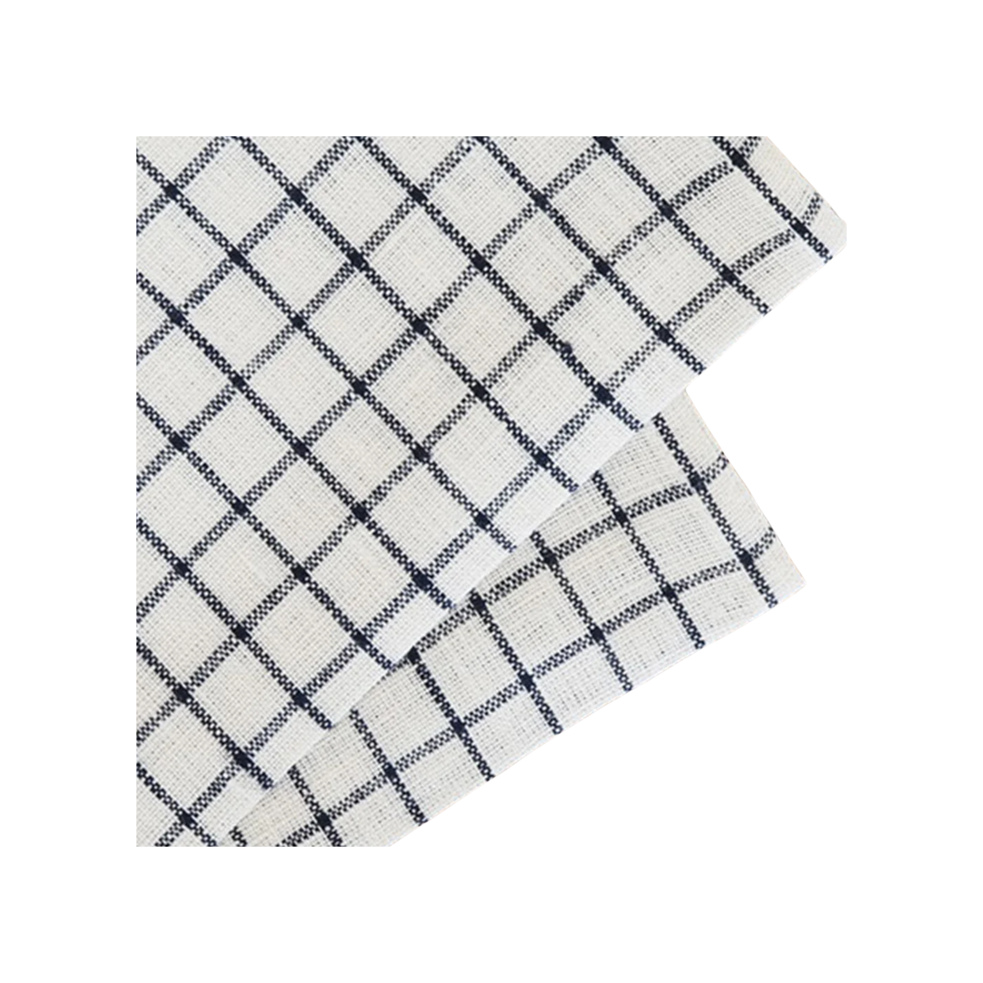 Close up of Fog Linen cloth tea towel jenn folded
