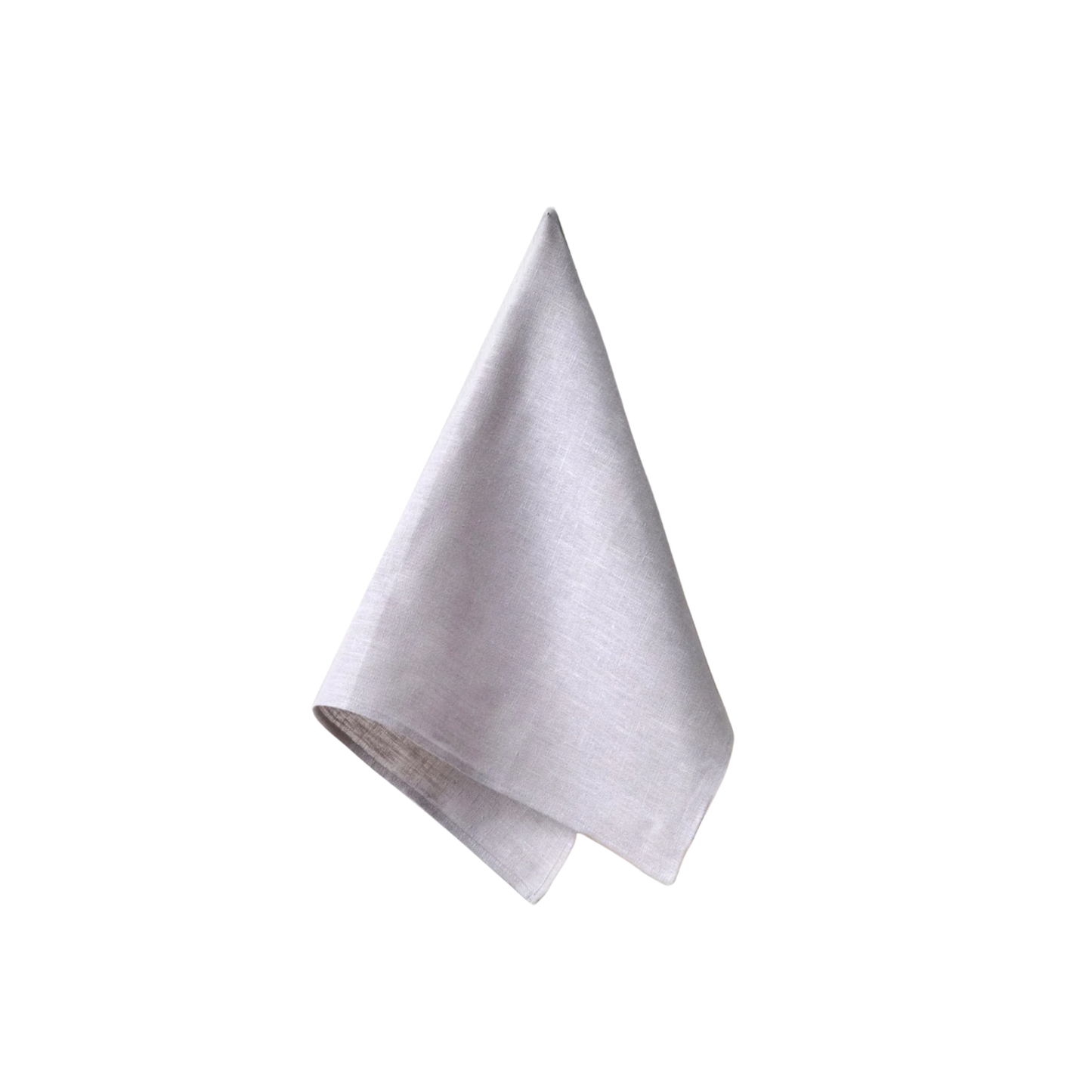 Fog Linen cloth tea towel ice grey hanging