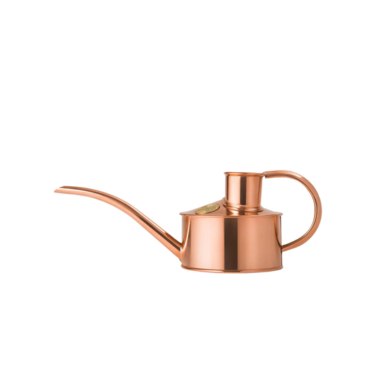 Haws watering can Fazeley flow copper one pint side view