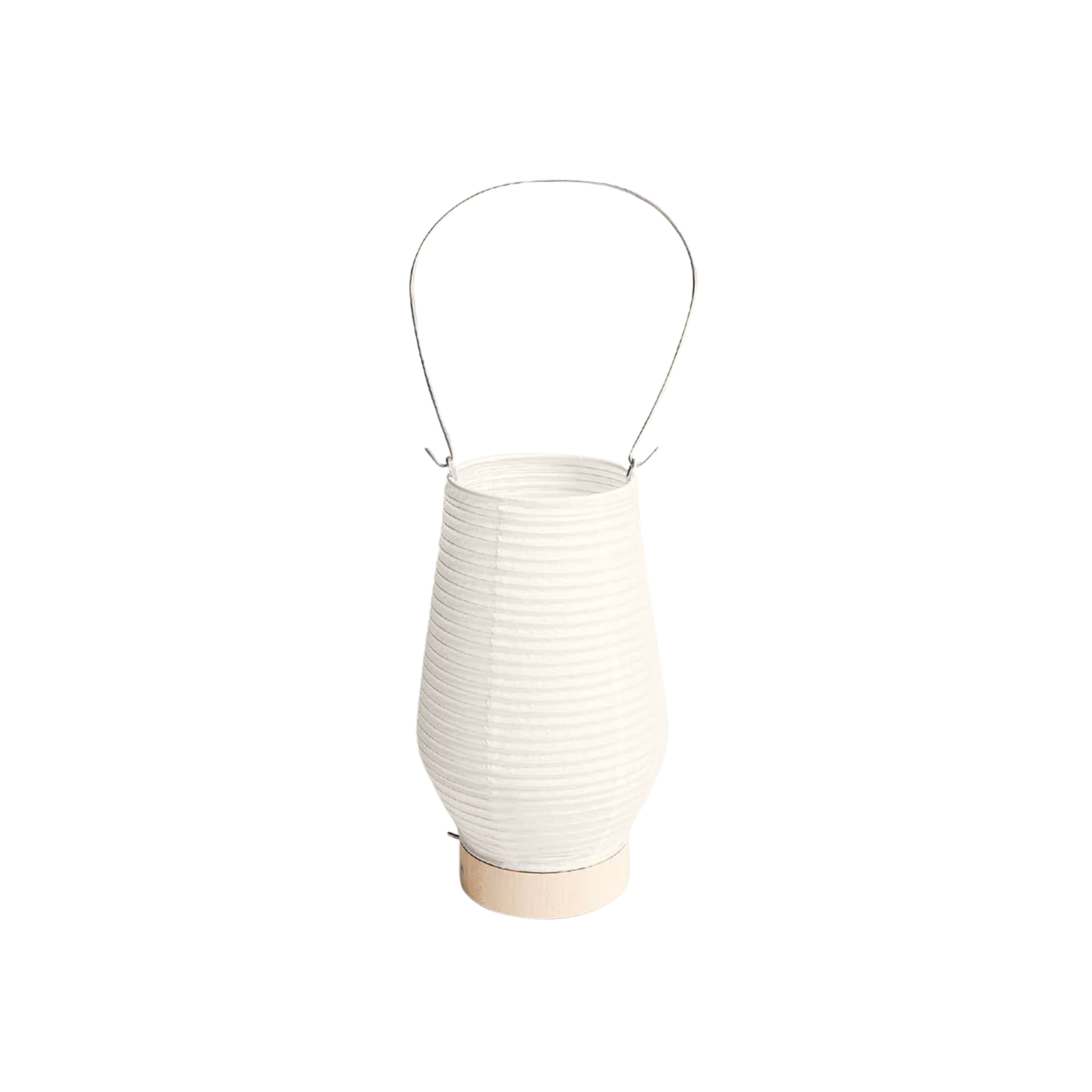 Hayashi Kougeu paper lantern switched off front view