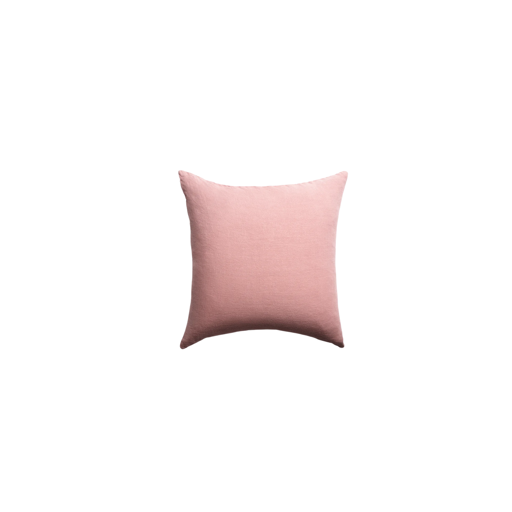 Hommey linen cushion blush front view