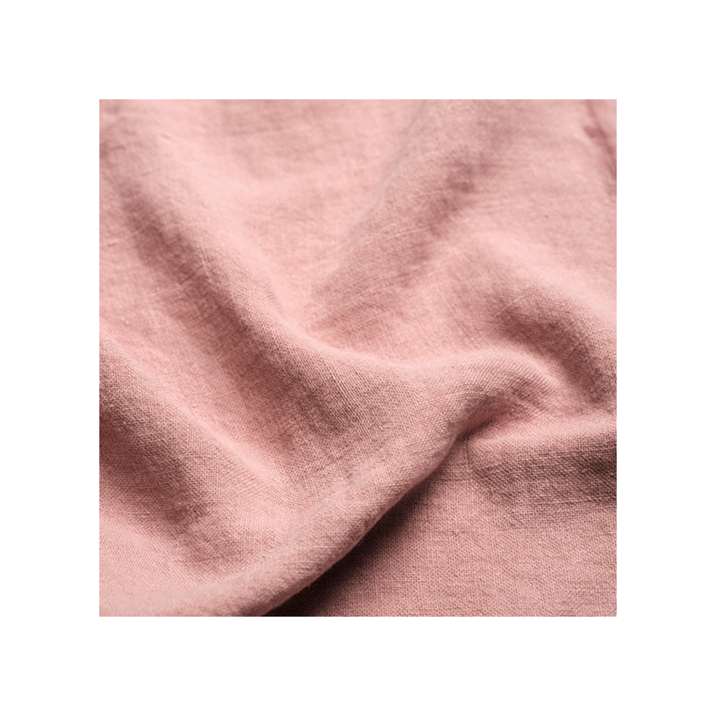 Close up of Hommey linen cushion material