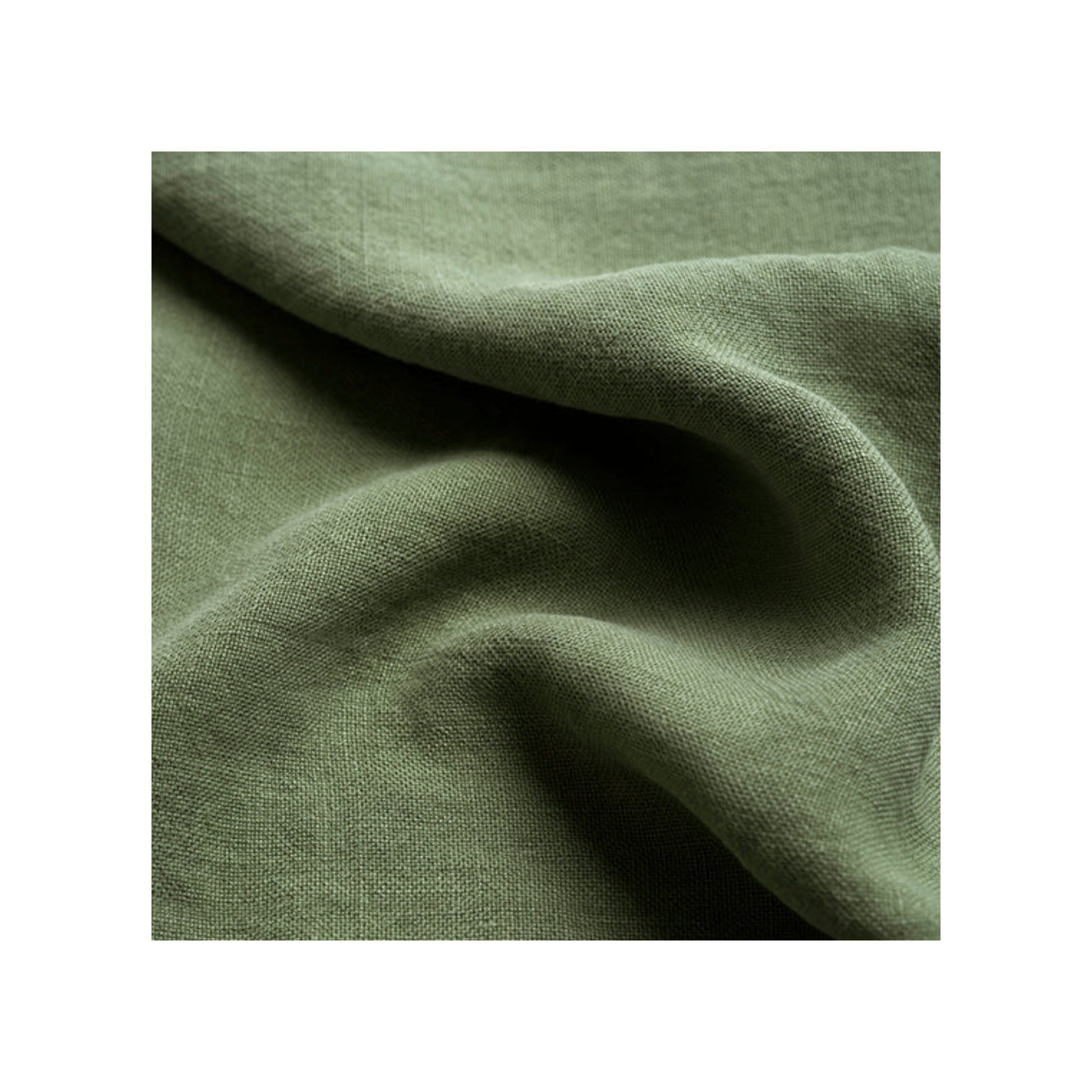 Close up of Hommey linen cushion material