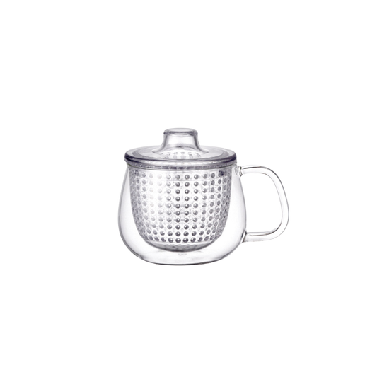 Stylish glass Kinto Unitea Unimug Clear 350ml