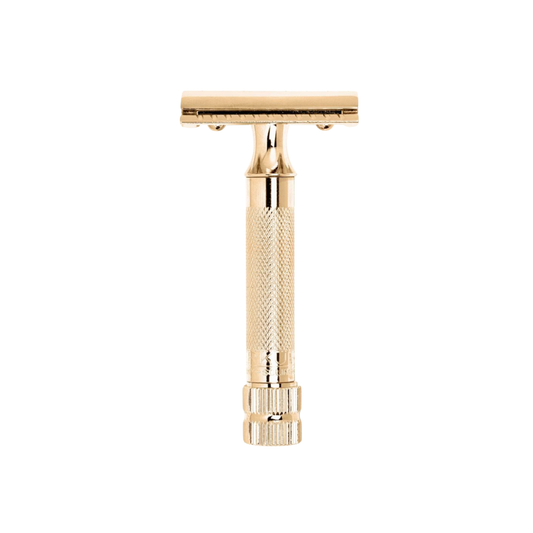 Stylish Merkur Safety Razor 34G Gold unpackaged