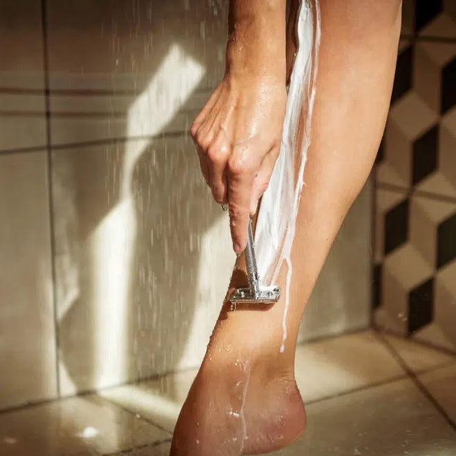 Safety Razor 24C Extra Long Handle Chrome