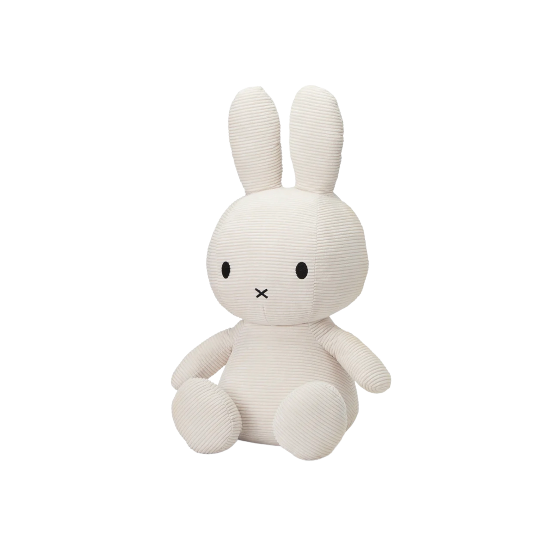 Sitting Miffy 50cm off white side view
