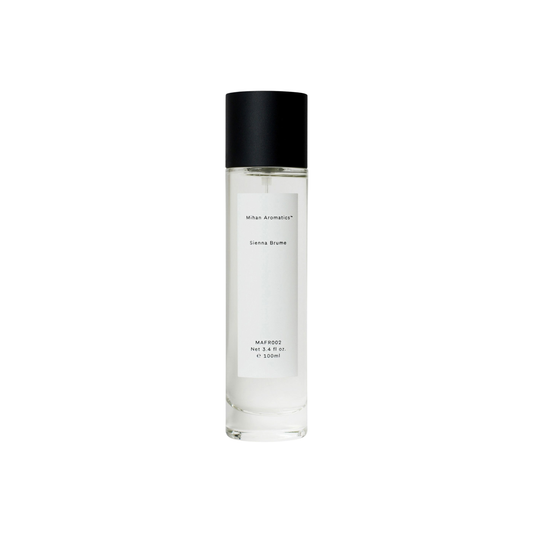 Mihan Aromatics 100ml Sienna Brume front view bottle