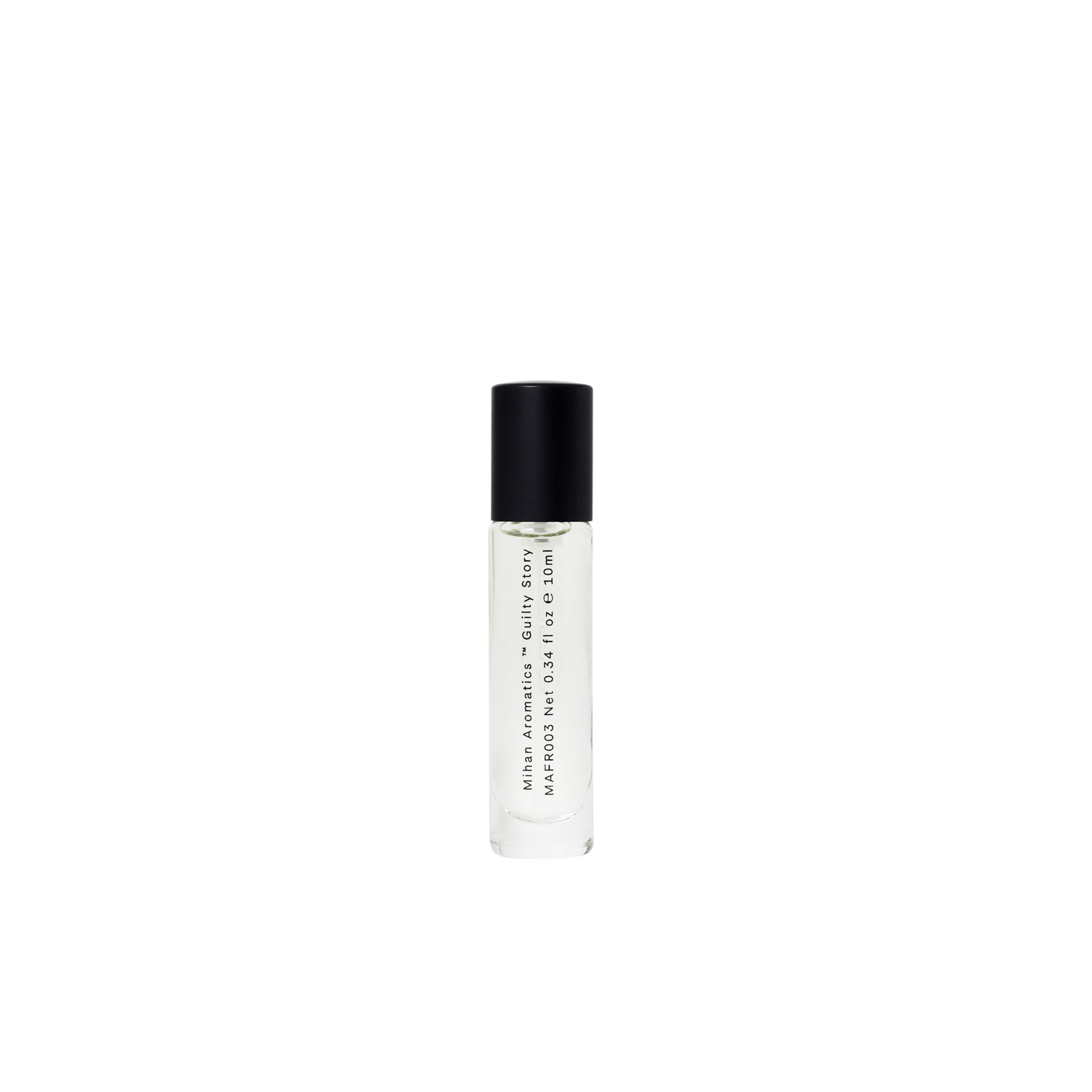 Mihan Aromatics 10ml Guilty Story front view bottle