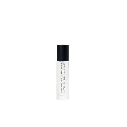Mihan Aromatics 10ml Sienna Brume front view bottle