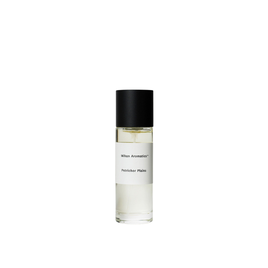 Mihan Aromatics 30ml Petrichor Plains front view bottle