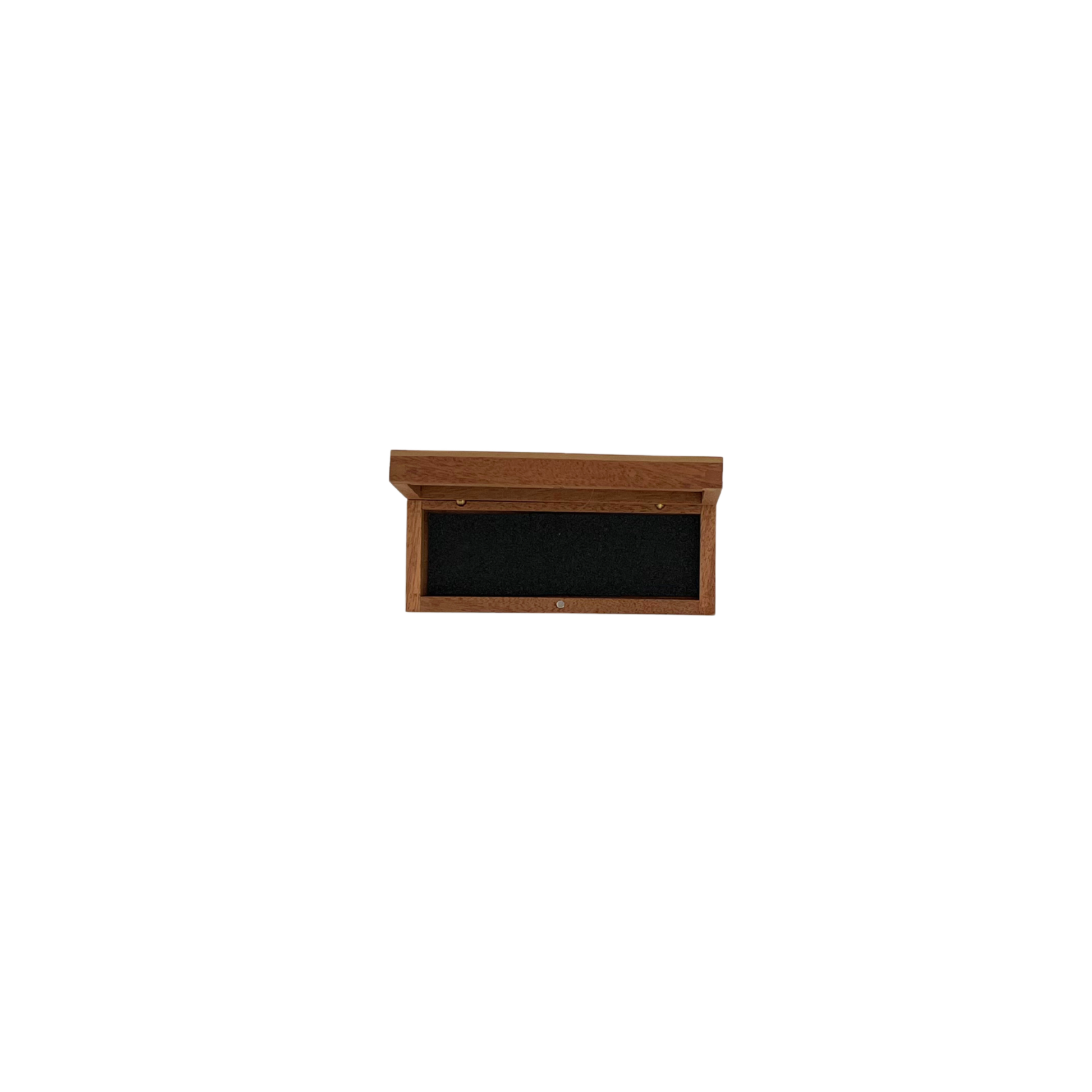 Pallares Solsona pocket knife wooden gift box top view open