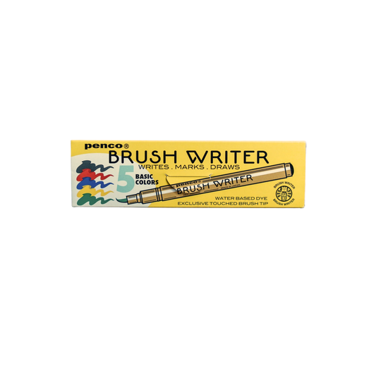 Penco brush writer 5 pack packaging box front view