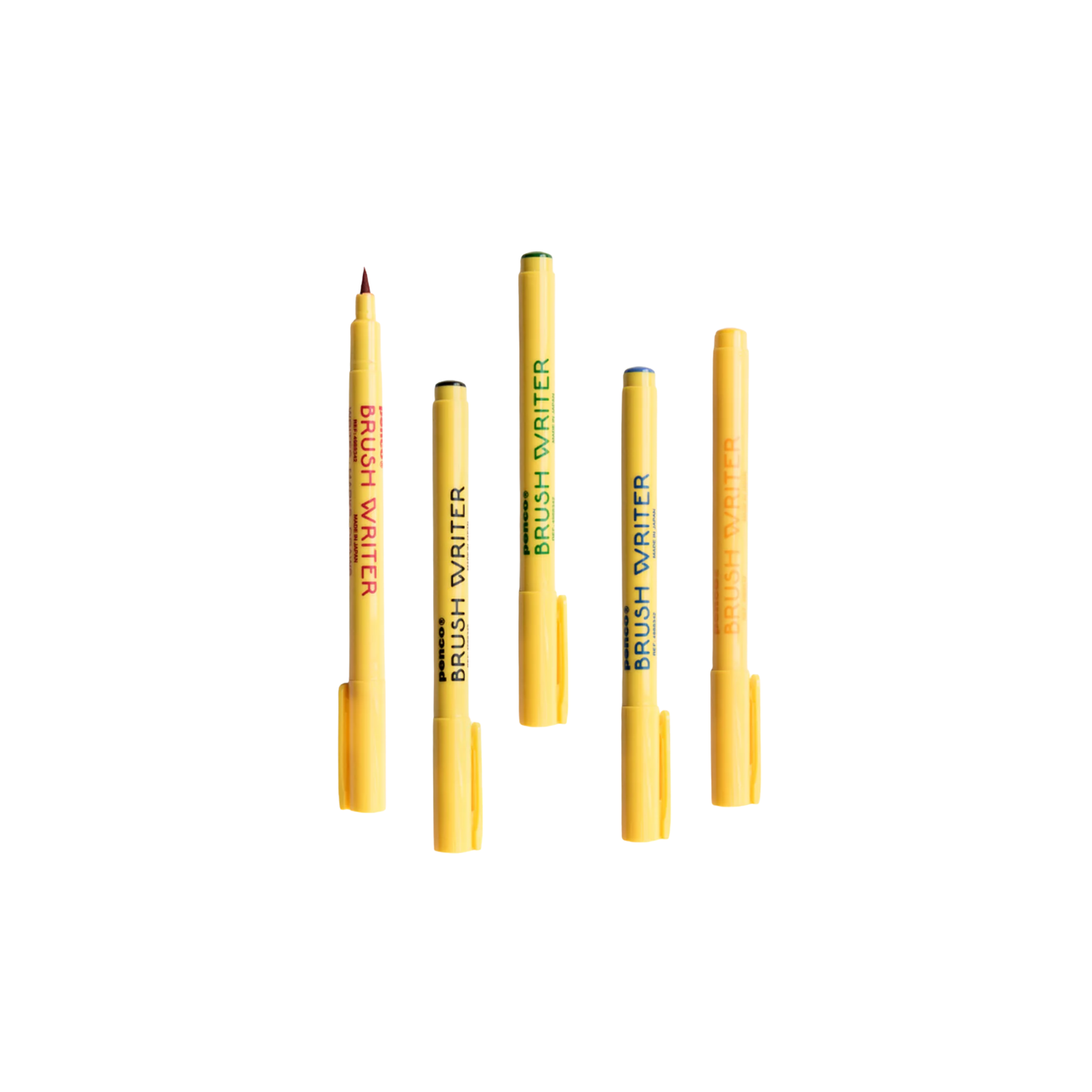 Penco brush writer 5 pack packaging out of box side by side 