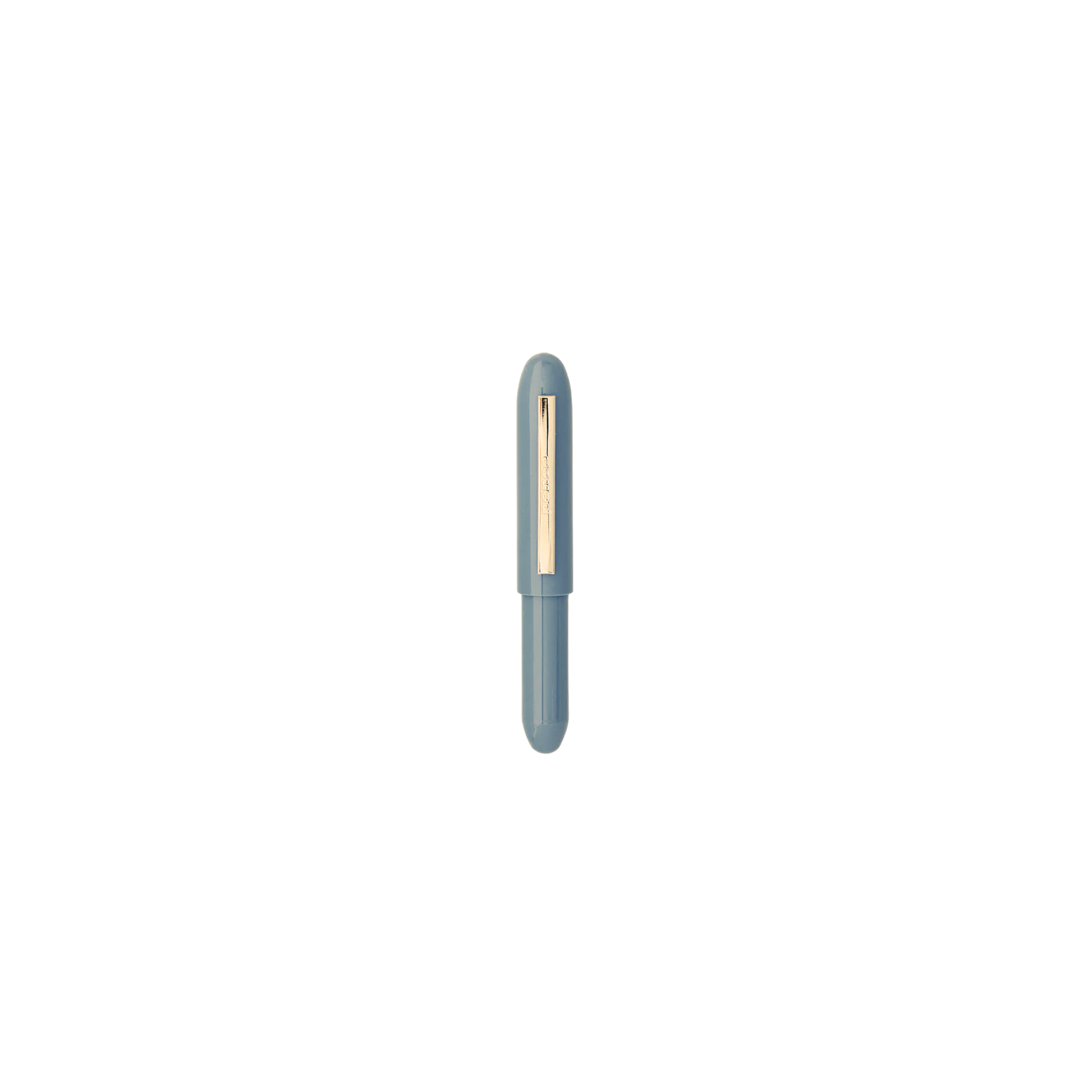Penco small ballpoint pen light blue front view