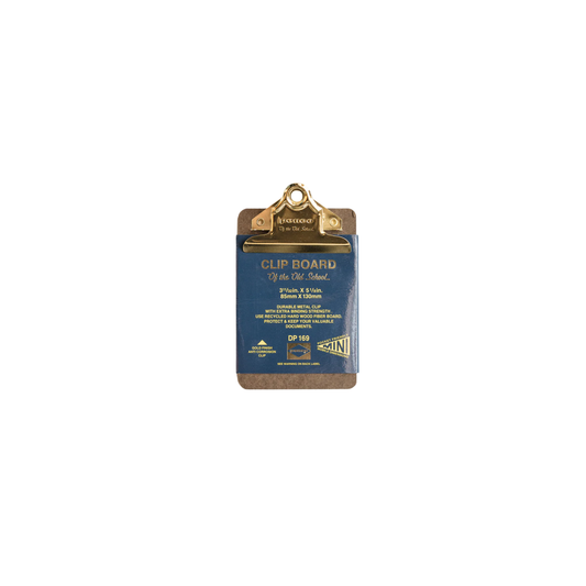 Penco mini old school clipboard front view with packaging
