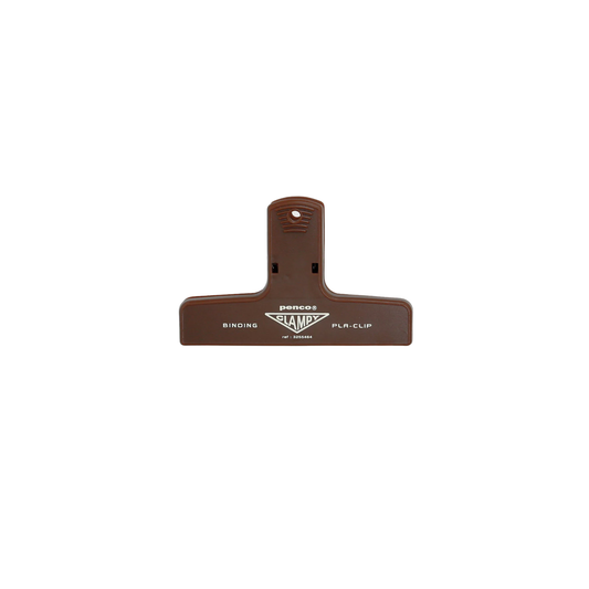 Penco plastic brown clip front view 