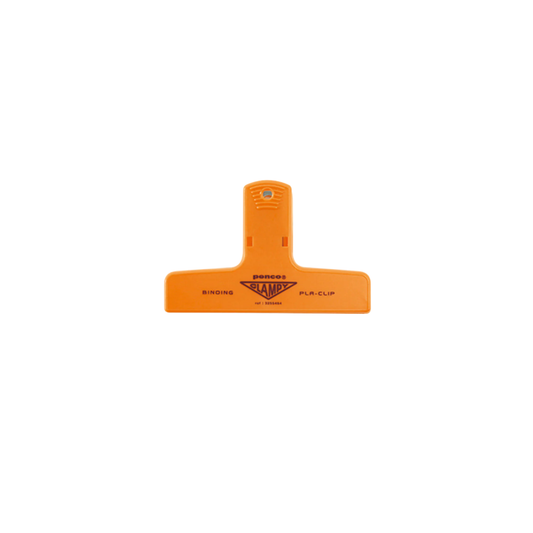 Penco plastic orange clip front view 